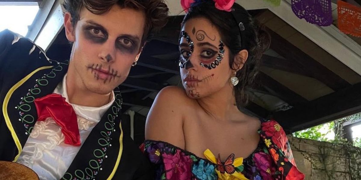 Camila Cabello y Shawn Mendes celebran Día de Muertos