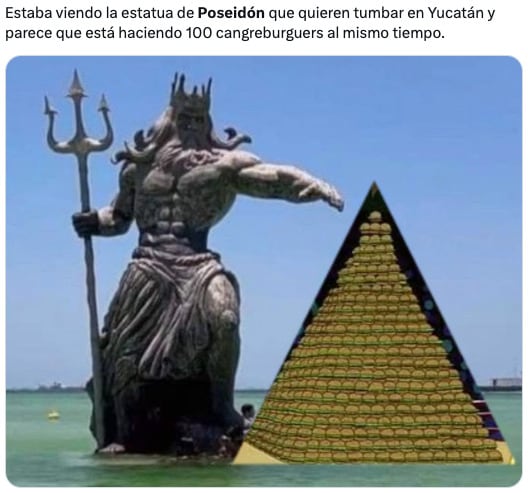 El huracán Beryl desata los memes de Poseidón vs Chaac