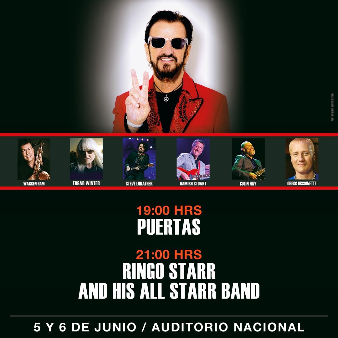 Concierto de Ringo Starr en México
