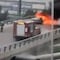¿Qué pasó en el puente vehicular de la Concordia en Iztapalapa? Una camioneta se incendió y hay personas heridas