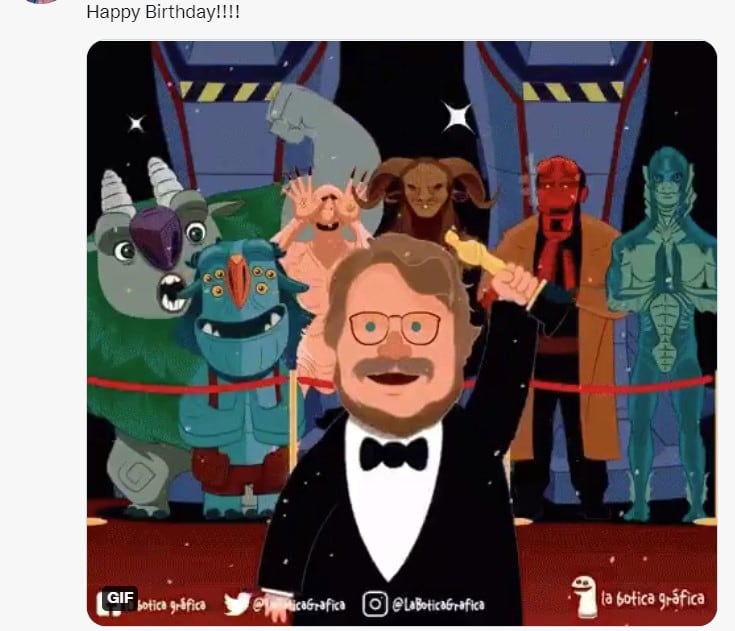 Felicitan a Guillermo del Toro por su cumpleaños
