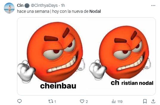 Memes de Ángela Aguilar y Christian Nodal