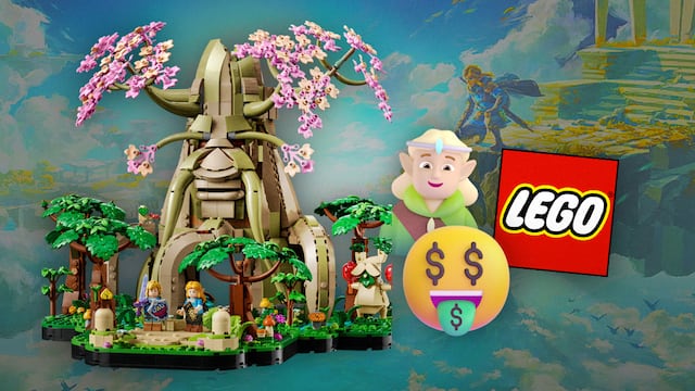 El set de LEGO de Zelda inspirado en el Gran Árbol Deku