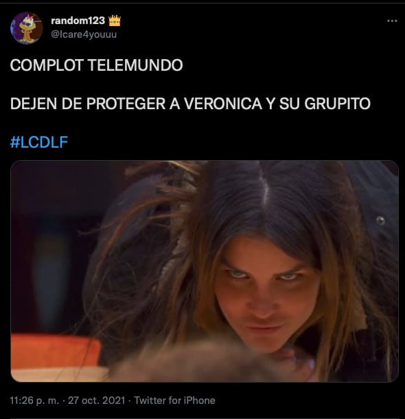 Comentarios de "Complot Telemundo" (Twitter)