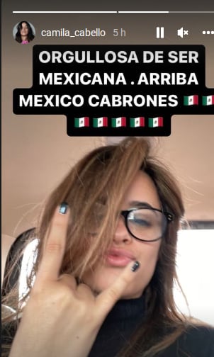 Camila Cabello está orgullosa de ser mexicana
