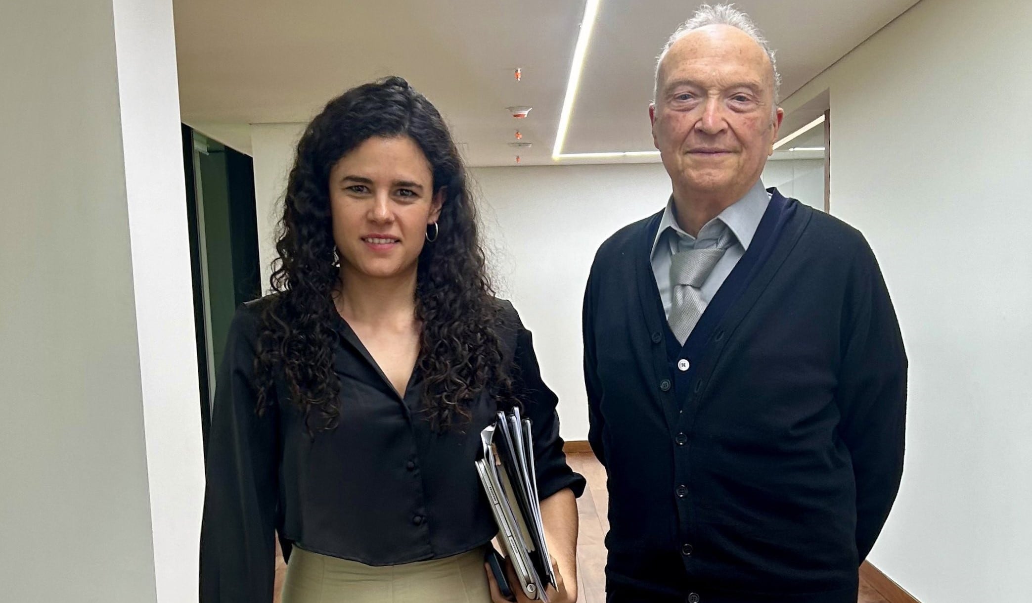 Luisa María Alcalde y Alejandro Gertz Manero se reunieron: Esto fue lo que charlaron