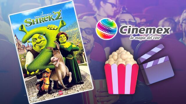 Reestreno de Shrek 2 en Cinemex