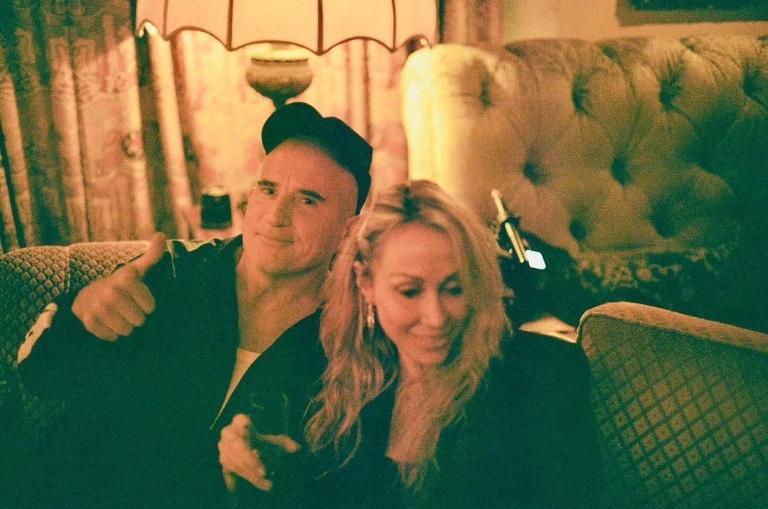 Dominic Purcell y Tish Cyrus