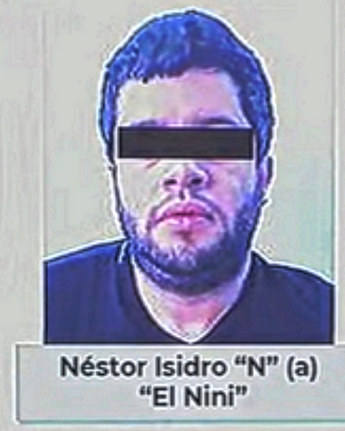 Néstor Isidro, El Nini, primera foto tras su detención