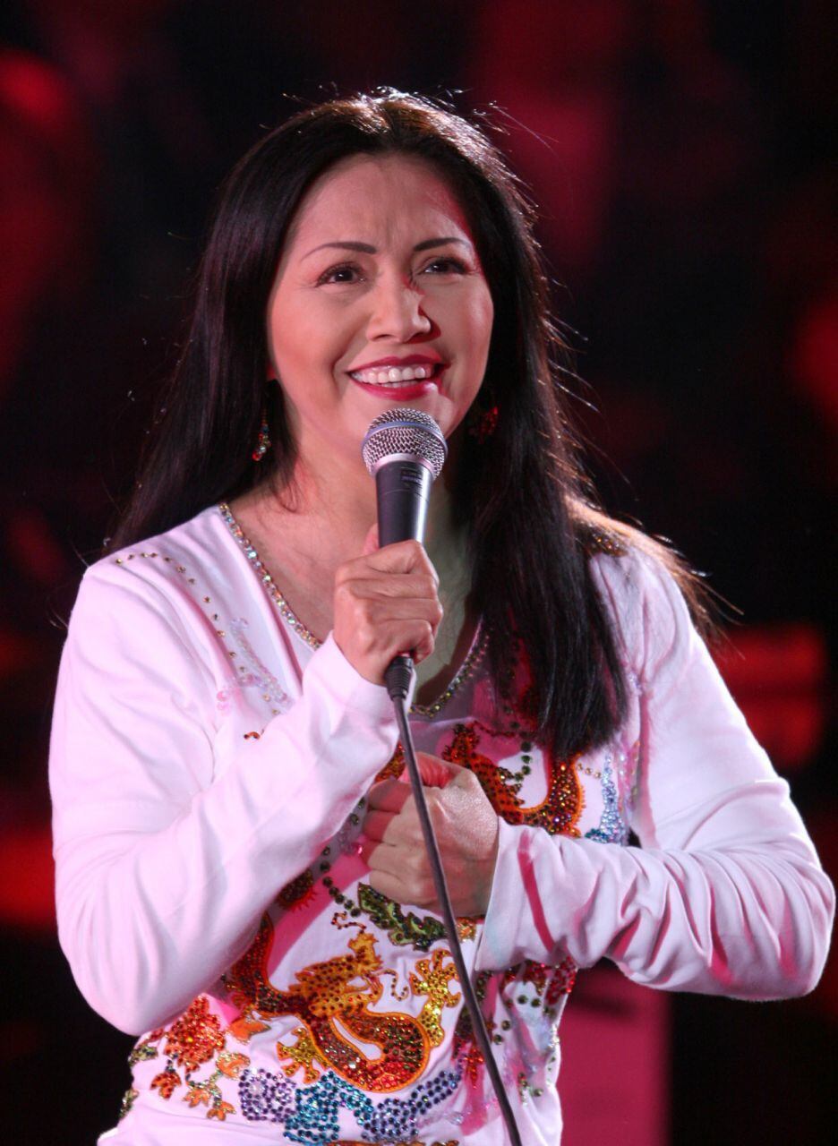 Ana Gabriel, cantante.