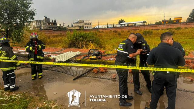 Tornado en Toluca deja dos personas muertas