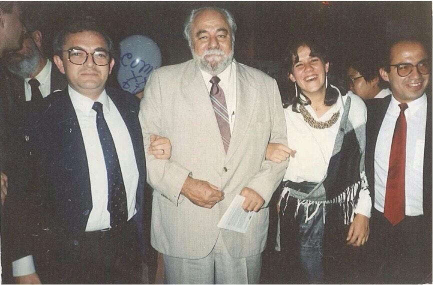 Carlos Castillo, Maquío, Margarita Zavala y Felipe Calderón