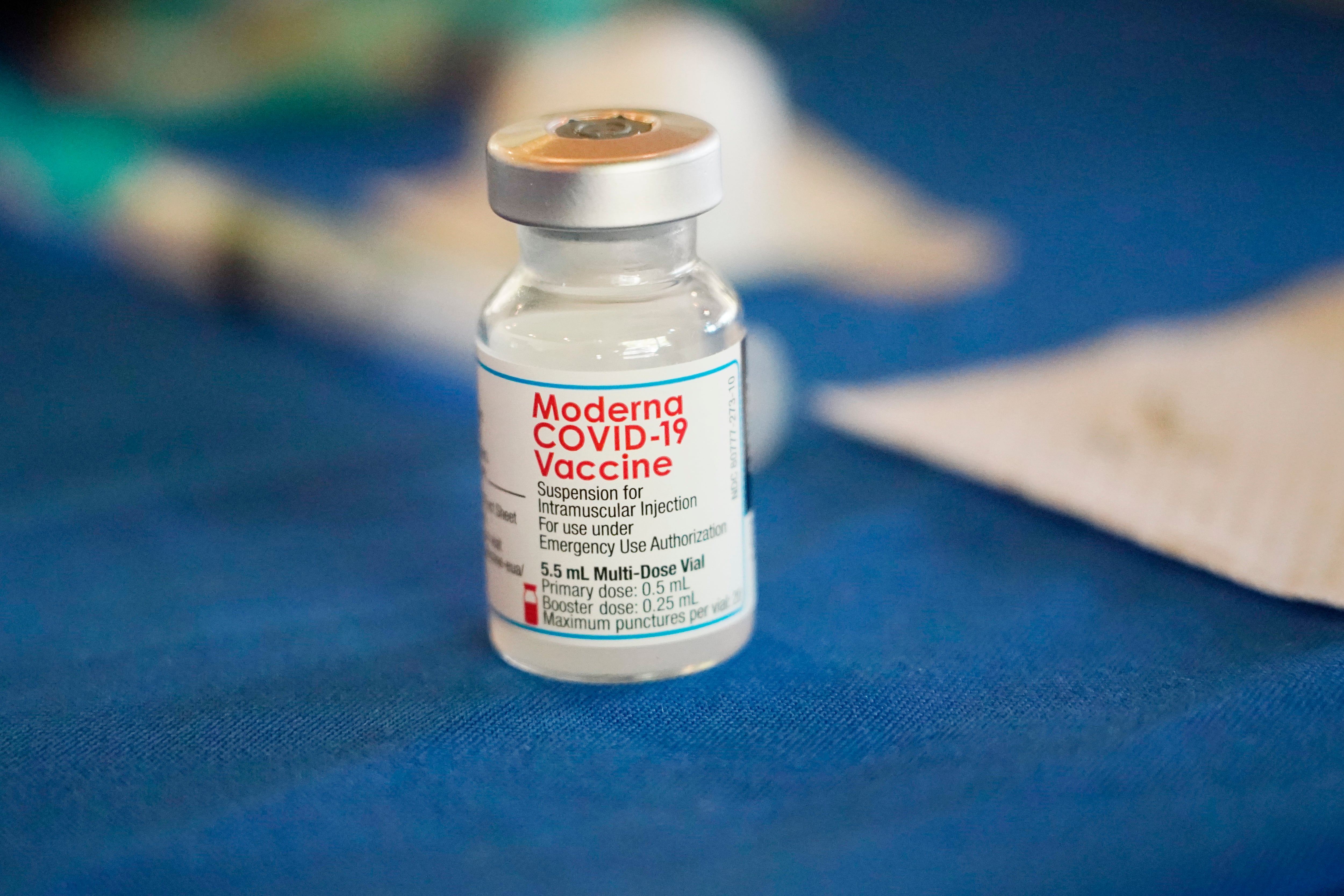 vacuna de Moderna contra el Covid-19/AP