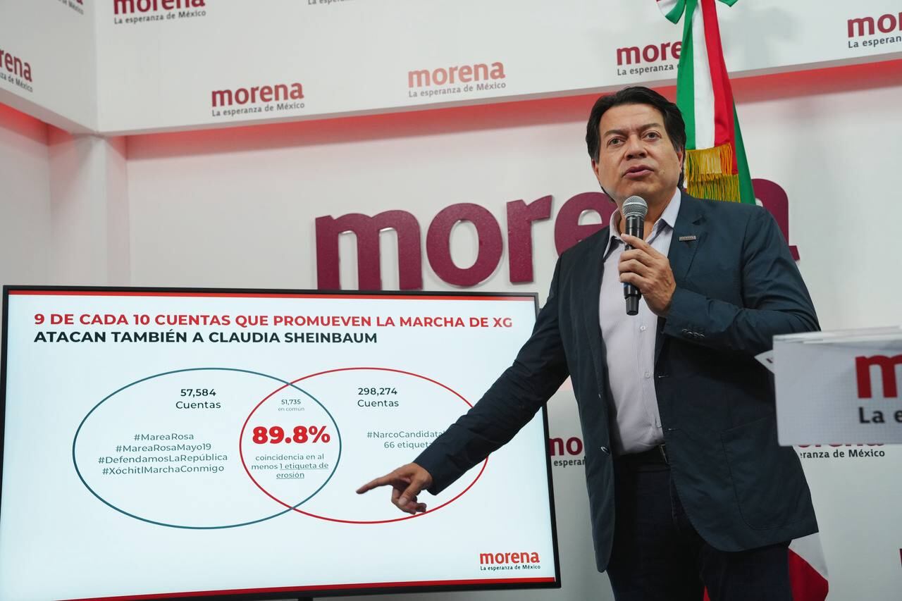 Mario Delgado, presidente nacional de Morena