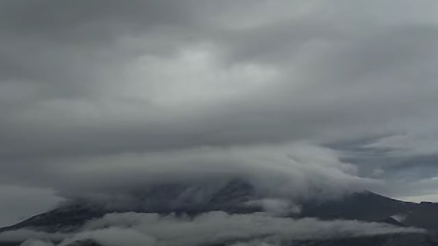 Volcán Popocatépetl el 24 de junio
