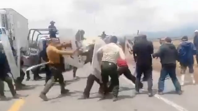 Enfrentamiento en Perote, Veraxcruz