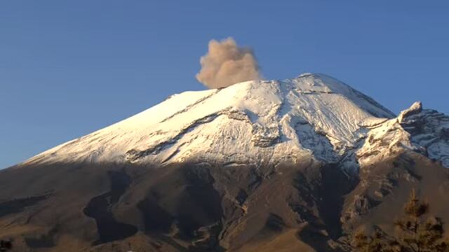 Volcán Popocatépetl el 6 de junio