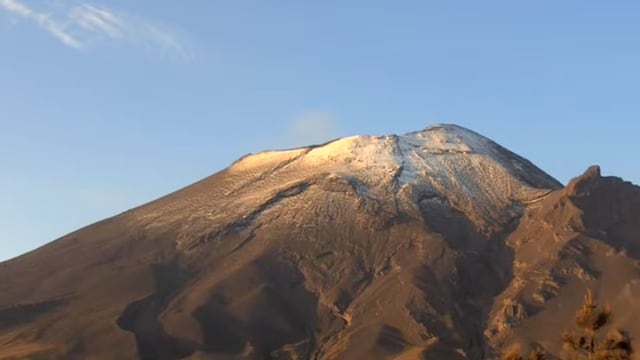 Volcán Popocatépetl el 7 de junio
