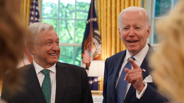 Andrés Manuel López Obrador, Presidente de México, y Joe Biden, presidente de Estados Unidos, se reunieron en la Casa Blanca.