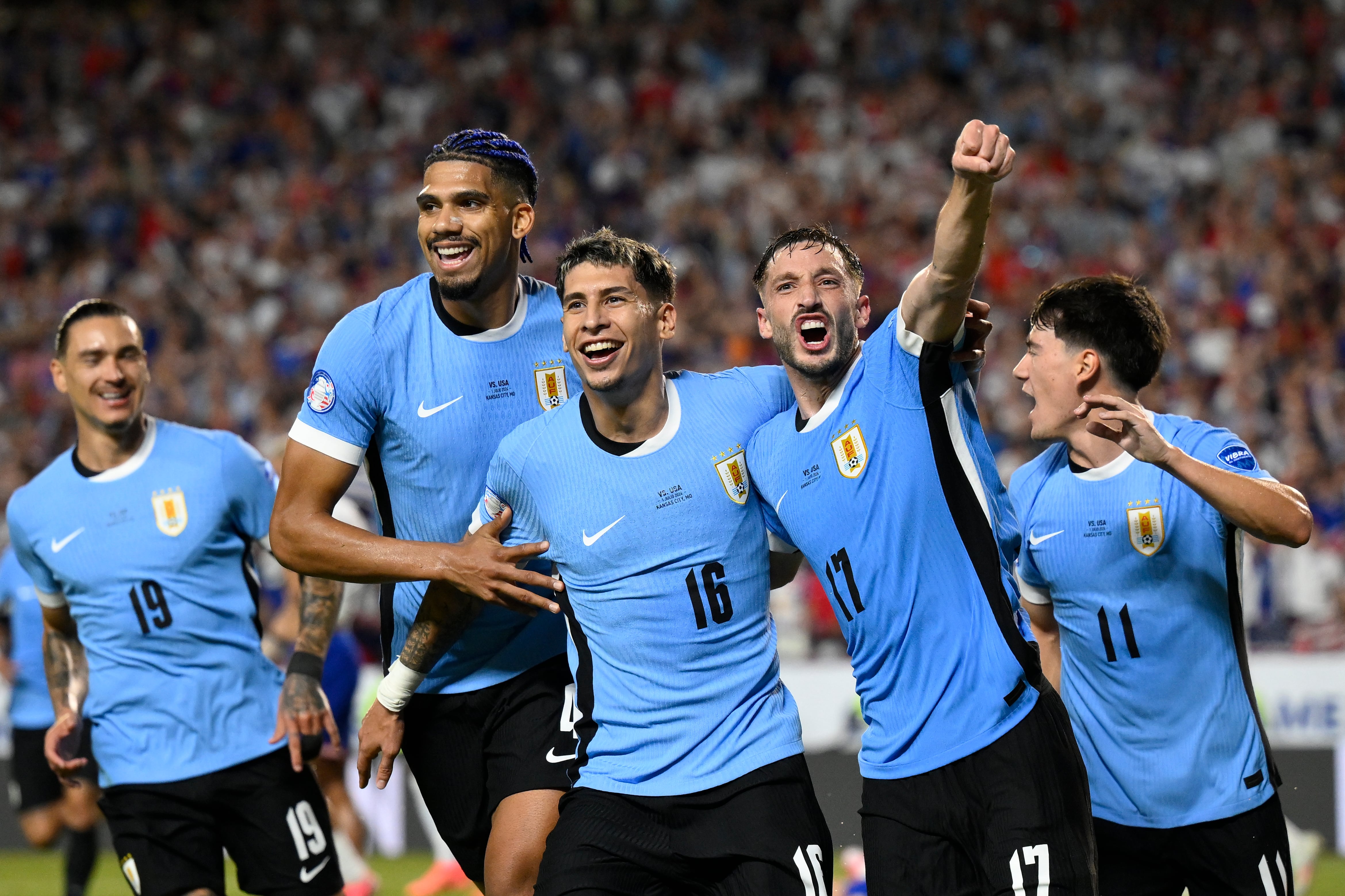 Estados Unidos vs Uruguay de la Copa América 2024