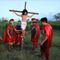 Un niño representa a Jesucristo en el Viacrucis de Tabasco; pide que terminen los feminicidios