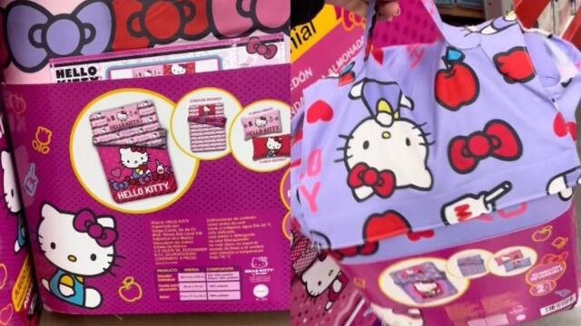 Cobertor de Hello Kitty en Sam's Club