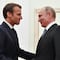 Vladimir Putin dice a Emmanuel Macron: Desmilitarización de Ucrania es clave para terminar con la guerra