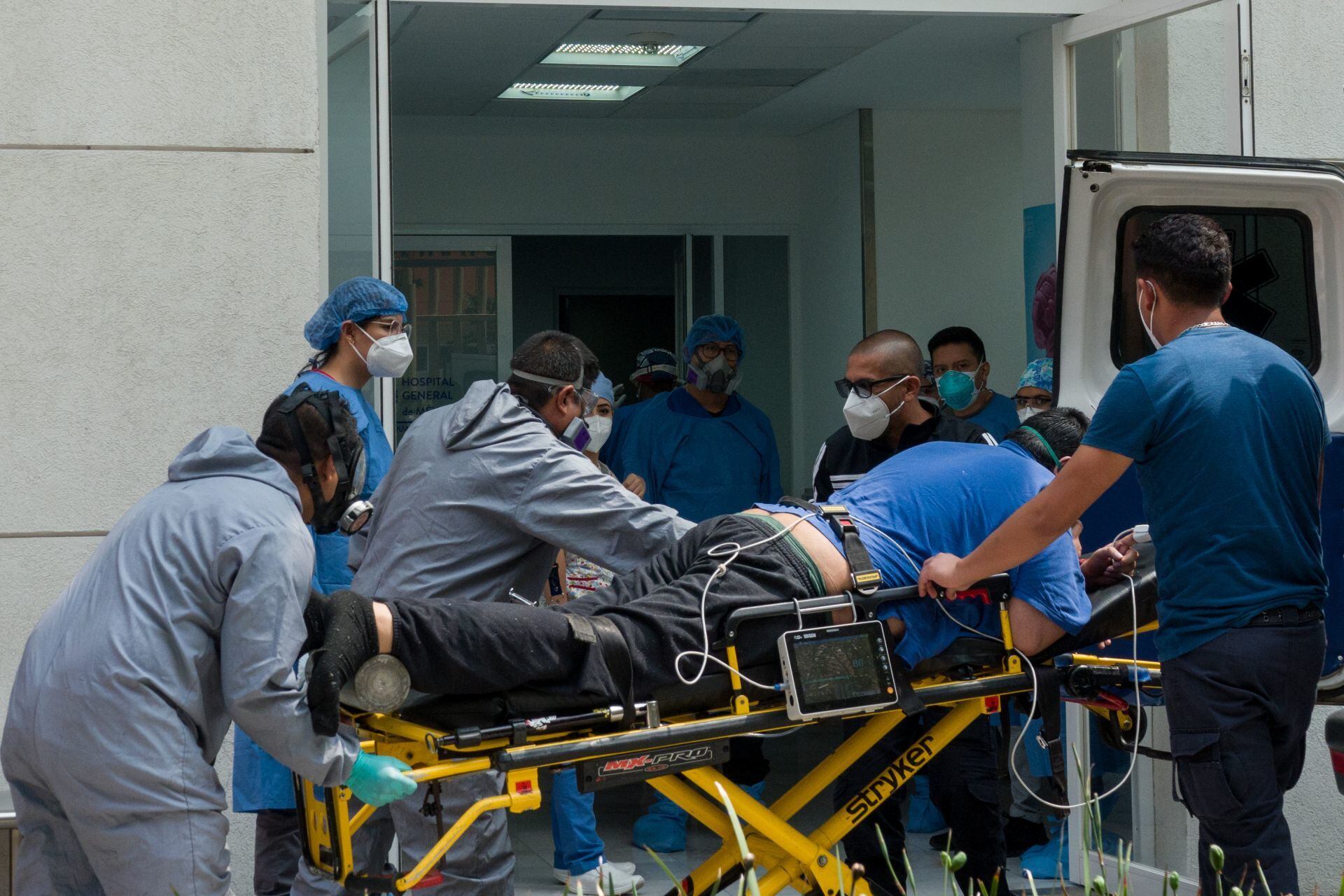 Hospitales en Hidalgo casi al límite