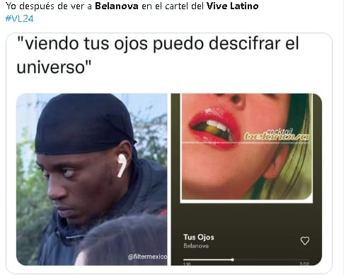 Fans de Belanova reaccionan a su regreso en el Vive Latino 2024.