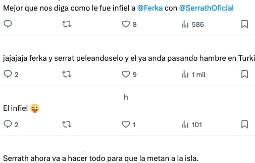 Fans ven que Jorge Losa se escapó a La Isla sabiendo el escándalo que Ferka le armaría por infiel.