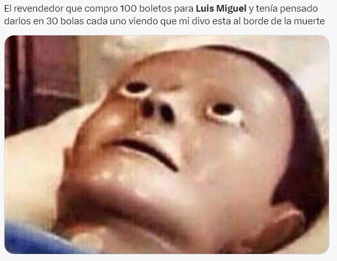 Memes sobre hospitalización de Luis Miguel