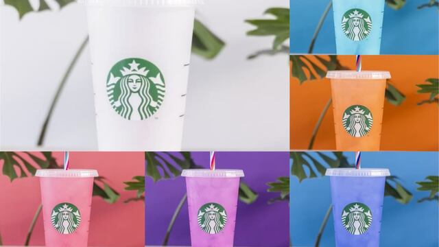 Este es el vaso de Starbucks 2023 que cambia de color