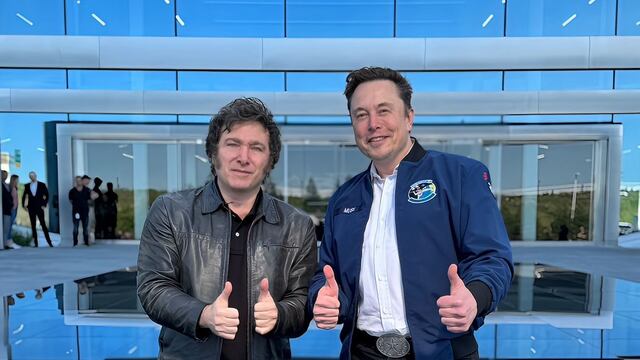 Elon Musk elogia a Javier Milei por su gobierno en Argentina