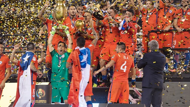 Chile al Ganar la Copa América