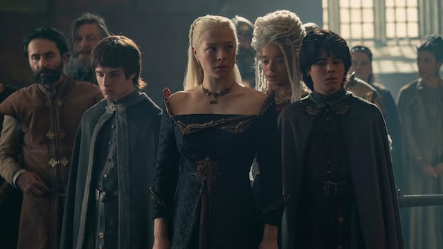 Rhaenyra Targaryen y sus hijos