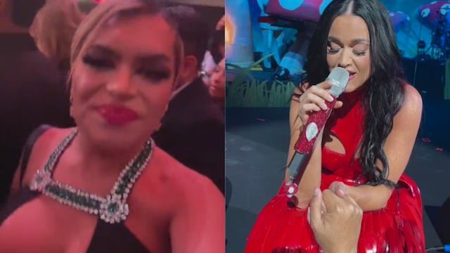 Wendy Guevara transmitió en vivo en un concierto de Katy Perry y hasta la corea como “Katia Pérez”