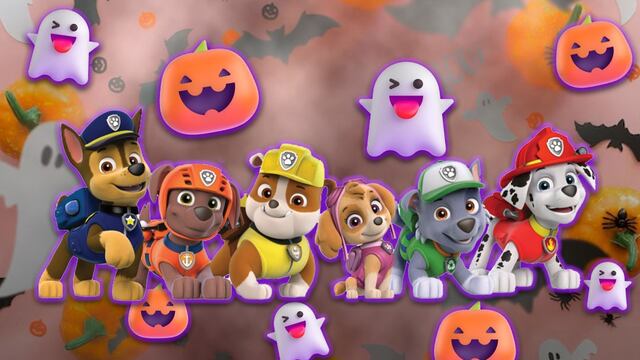 Te presentamos 6 dibujos bonitos de Paw Patrol con temática de Halloween para colorear que les encantarán a tus hijos